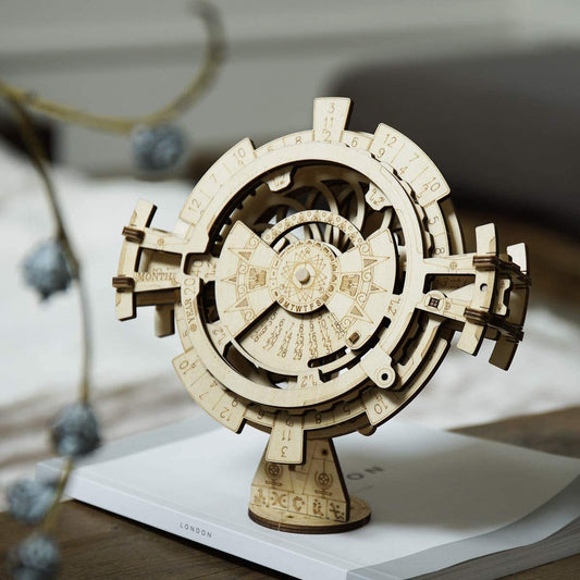 3D wooden puzzle - Perpetual, calendar